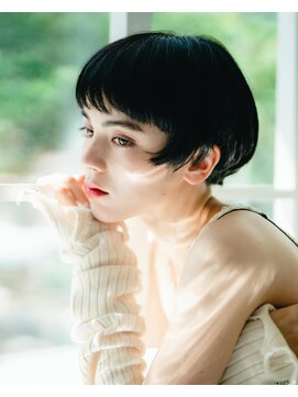 ベンジー オウン 代々木上原店(benji own) マニッシュショートボブ　代々木上原