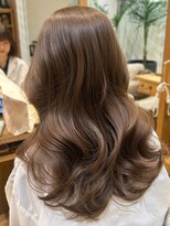 バイオレット 横浜店(Violet)&nbsp;ブリーチ無しカラーハニーベージュFU-18