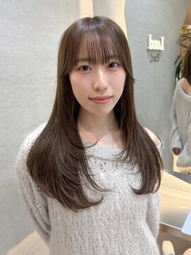 ロンドリゼル 札幌(Lond RiseL) オリーブグレー/韓国風巻き/レイヤーカット/マロンベージュ/札幌