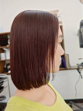 レッド系ブラウンカラー☆