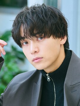 エルマーク 四条烏丸(L-MARK) メンズパーマ/ツイストスパイラル/サーフカール/men's/眉毛