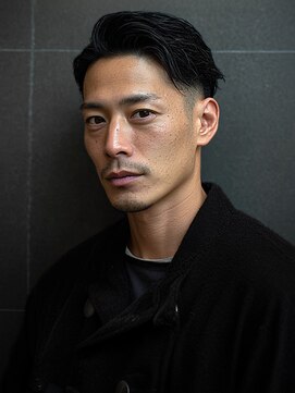 men's salon SOUL. 福山駅前店【メンズサロンソウル】【4月NEWOPEN(予定)】 七三分け 刈り上げ フェードカット ビジネスヘア 30代 フェード