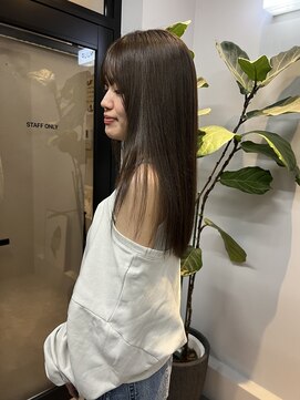 ヌープヘアーアイス(NUUP.hair ici) 透明感オリーブグレージュ