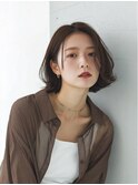 大人可愛いナチュラルボブ【TELA HAIR 石岡】