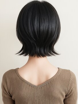 カバーヘア ブリス 川口(COVER HAIR bliss) 外ハネレイヤーボブ/くびれボブ/小顔/艶カラー春カラーp川口