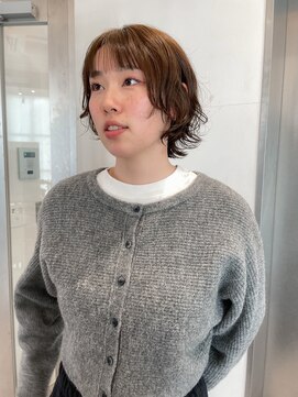 アンバー 池袋(amber) ウェーブヘア/レイヤーボブ/ニュアンスパーマ［池袋駅］