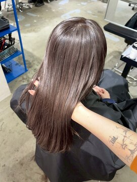 コエル(KOER) KOER 難波 透明感カラー ロートンカラー ミディアムレイヤー