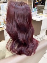 スタイルクリエイター 牛久店(Style Creator)&nbsp;ブリーチなし　ワインレッド