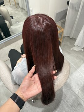 インスヘアー 梅田(INCE HAIR) レッドカラー