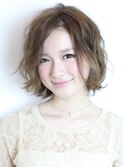 おしゃれウェーブボブ