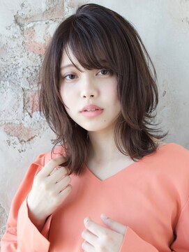 アフロート ルヴア(AFLOAT RUVUA) AFLOAT RUVUA新宿　京佳の『大人かわいい外はねくびれスタイル』