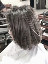 ヘアーサロン デペント(HAIR SALON Depend)&nbsp;ボブ シルバーインナーカラー☆