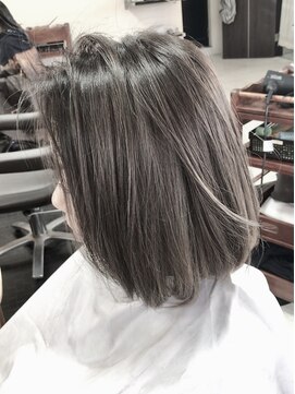ヘアーサロン デペント(HAIR SALON Depend) ボブ シルバーインナーカラー☆