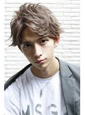 クセ毛風ワイルドショート