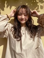 レオニード 表参道(LEONID)&nbsp;デジタルパーマで作るロングパーマスタイル