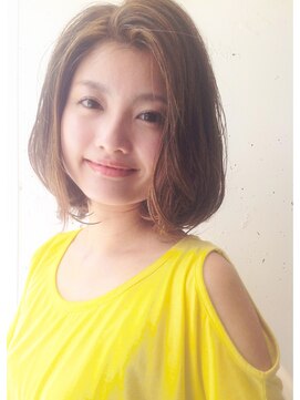 ティータ(teeta) ニュアンスカールボブ