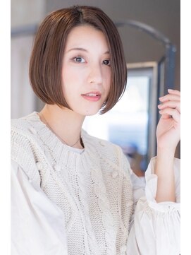 ケイト(kate) kate 大宮　かきあげショートボブ×小顔ベージュ