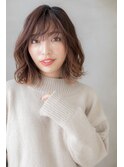 ヘムライトアンニュイ外ハネ小顔くびれヘアZ川口20代30代40代