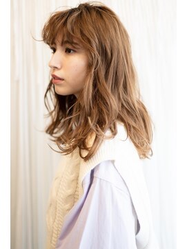 マグノリア オモテサンドウ(MAGNOLiA Omotesando) 目元ギリギリが可愛い!リラックスパーマ・・・担当KAYO