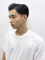 シキナ(sikina) 【ウエジ_men's】かき上げサイドグラデーションスリークショート