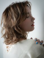 カバーヘアアンドスパ ブリス 浦和(COVER HAIR&SPA bliss)&nbsp;センターパート外国人風フレンチカジュアルw浦和20代30代40代