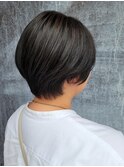 ブルーブラック×ショート