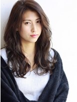 ラルジュ(large)&nbsp;【large】かき上げヘア☆サイドウエーブ/フェザーバング