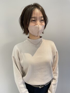 ハッチ(HACCH) 前髪あり大人ショートボブ20代30代40代 HACCH