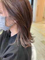 ヘアークラフト アニー 南郷18丁目店(HAIR CRAFT Annie) インナーホワイトピンク
