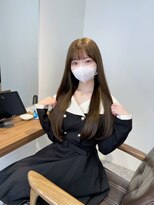 アールサロン 名駅(Rr SALON)&nbsp;赤みを抑えたブラウンヘア