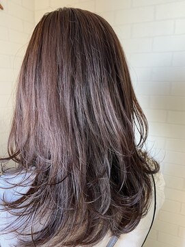 ラシル バイ レストプラス(racil by rest plus) ピンクブラウンとレイヤースタイルで柔らかさアップ◎