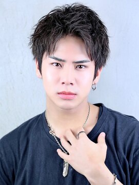 ザ サードヘアー 柏(THE 3rd HAIR) アップバング　ソフトツイスト　スパイキーショート