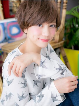 カバーヘア ブリス 大宮西口(COVER HAIR bliss) マッシュパーマ横顔美人小顔ウルフショートc5大宮20代30代40代!