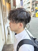 ハシゴ(hasigo.) メンズパーマ大阪　波巻きパーマ