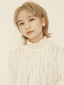 オンク 新宿(onk) 黒髪/グレーベージュ/レイヤーロング/前髪パーマ[新宿駅]