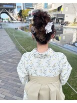 サロンナビ(Salon Navi)&nbsp;高めシニヨンhair