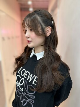 ラルムバイシー 新宿(LARME by Sea) 360度かわいい顔まわりカット/顔まわりレイヤー【Kaya】