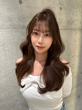 ロンドメリア 天神大名店(Lond Melia) ★魅力倍増カールセミディシアーカラー姫カットダークアッシュ★