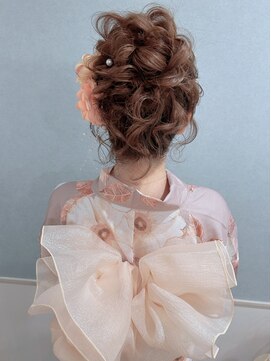 ラフテル(Raftel) ガーリー系浴衣に◎ふわふわお団子