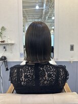 トッカ ヘアアンドトリートメント 難波店&nbsp;グレージュの透明感ボブ