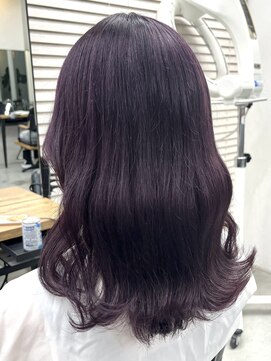 キラ 原宿(KILLA) ピンクラベンダー/ダブルカラー/ケアブリーチ/くびれヘア/韓国