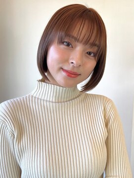 フラット 中山店(flat) 定番ボブショートスタイル[中山駅]