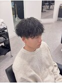 マッシュシャドウパーマ