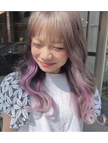 ルフレ 新宿本店2nd(Reflet) ○プルエクステインナーカラー