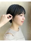 ナチュラルショート20代30代40代50代小顔ヘア
