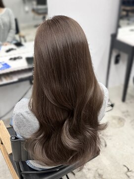 フォンズ(FONS) 上品韓国ヘアミルクティーグレージュ