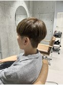 オリーブベージュマッシュ