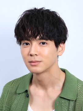 ネイビー(NAVY) 大人シャドウパーマ