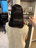 ユーフォリア 青山(Euphoria)&nbsp;【担当きょうこ】暗髪透明感カラー髪質改善ストレート艶髪/美髪