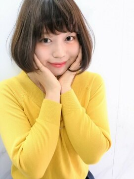エムスラッシュ ソル センター南(M.SLASH SOL) ■SOLセンター南・5-19■癒し系♪ツヤ髪小顔前下がり大人ボブ